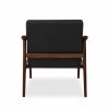 Lola Accent Chair, Noir Black