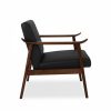 Lola Accent Chair, Noir Black