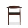 Luma Carver Dining Chair, Vintage Black & Walnut