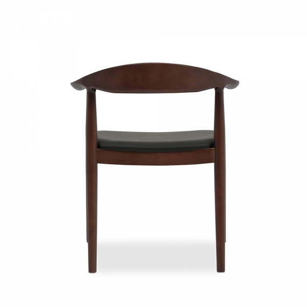 Luma Carver Dining Chair, Vintage Black & Walnut