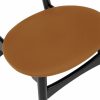Malmros Wooden Dining Chair, Tuscan Tan & Black