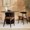Malmros Wooden Dining Chair, Tuscan Tan & Black