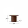 Marcel Set of 2 Round Coffee Tables, Walnut