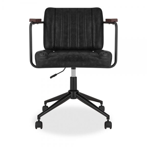 Mason Office Chair, Vintage Black