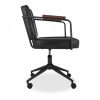 Mason Office Chair, Vintage Black