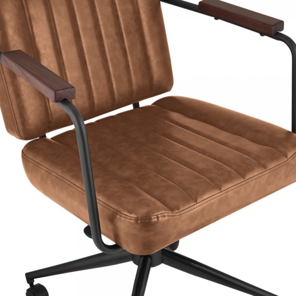 Mason Office Chair, Vintage Tan
