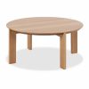 Maxime Round Coffee Table, Oak