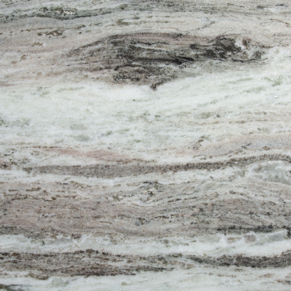 Medby 4 Seat Round Dining Table, Dark Mango Wood & Grey Marble