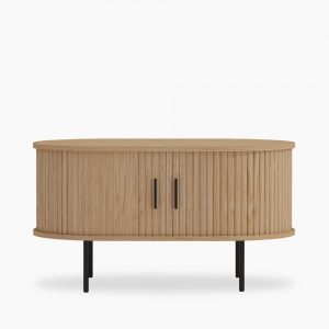 Mika Coffee Table, Oak & Black