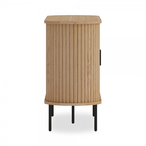 Mika Sideboard, Oak & Black