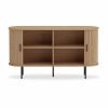 Mika Sideboard, Oak & Black
