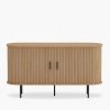 Mika Sideboard, Oak & Black