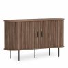 Mika Sideboard, Walnut & Black