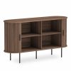 Mika Sideboard, Walnut & Black