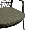 Milan Carver Dining Chair, Anthracite Grey