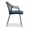 Milan Carver Dining Chair, Blue