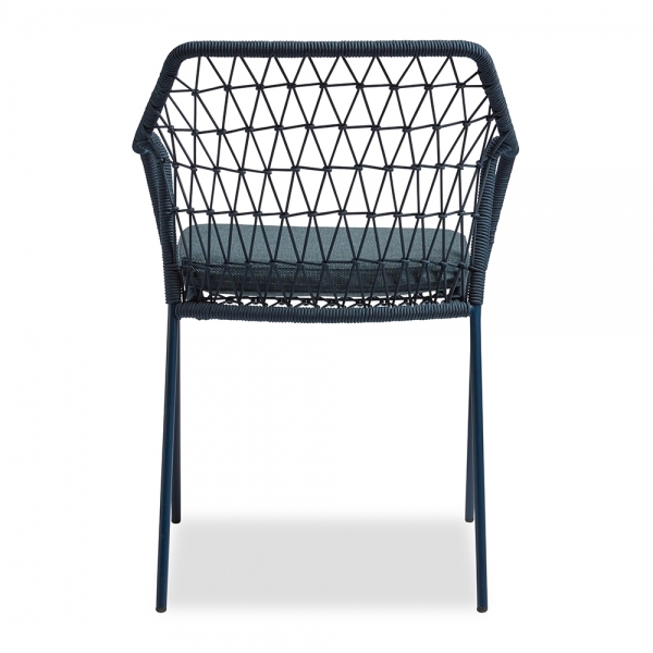Milan Carver Dining Chair, Blue