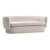Miller 3 Seater Sofa, Speckled Stone Sustainable Boucle