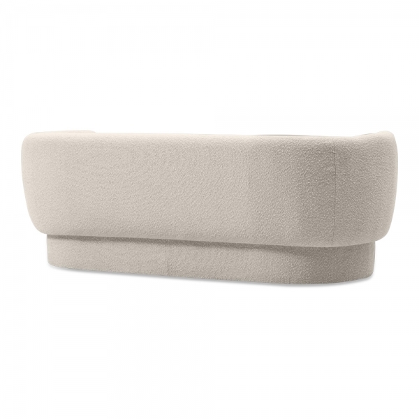 Miller 3 Seater Sofa, Speckled Stone Sustainable Boucle