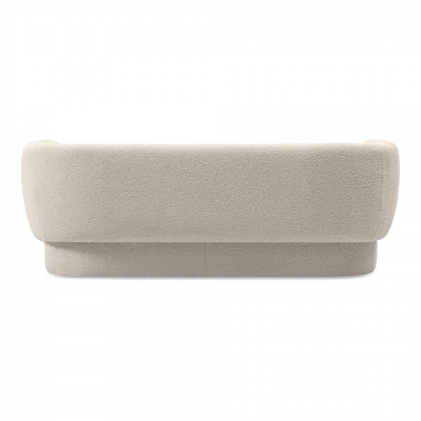 Miller 3 Seater Sofa, Speckled Stone Sustainable Boucle