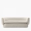 Miller 3 Seater Sofa, Speckled Stone Sustainable Boucle