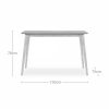 Milton 4 Seat Dining Table, Ash