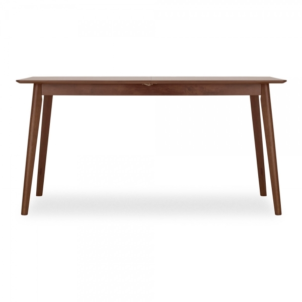 Milton & Lucille 6 Chairs Dining Set, Walnut & Taupe Sustainable Velvet