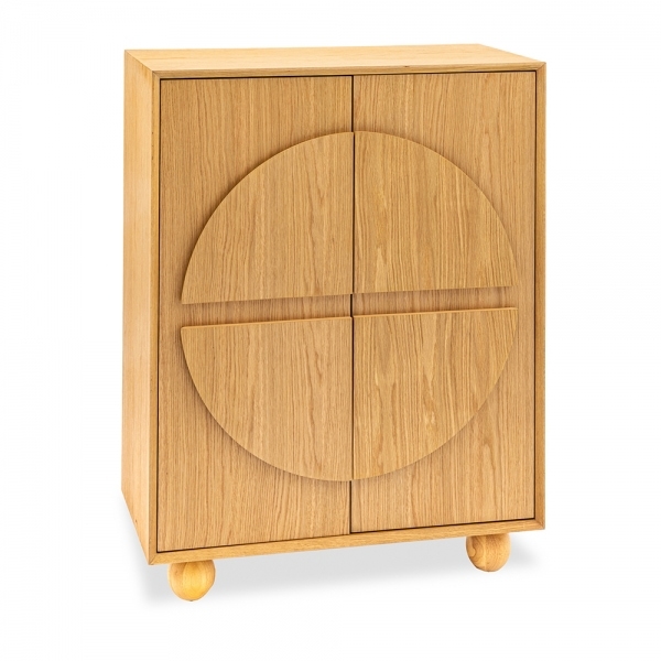 Mina Drinks Cabinet, Oak