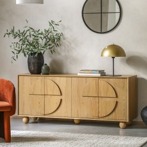 Mina Large Sideboard, Oak