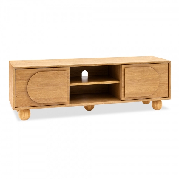 Mina TV Stand, Oak