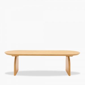Mina Wooden Coffee Table, Oak