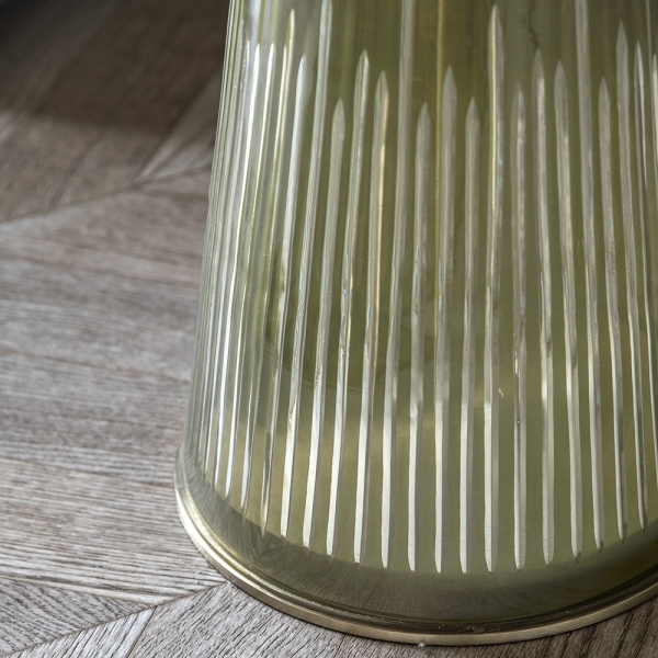 Mirabelle Round Side Table, Green