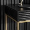 Monique Console Table, Black