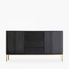 Monique Sideboard, Black Mango Wood
