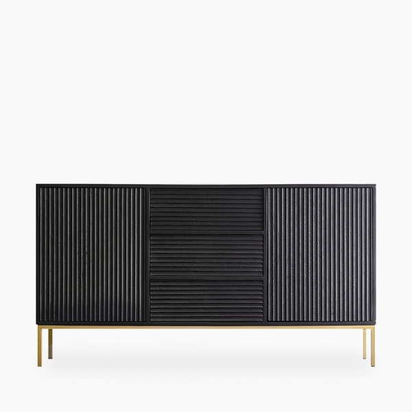 Monique Sideboard, Black Mango Wood