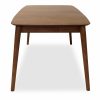 Montreux & Halston 6 Chair Dining Set, Walnut & Latte Sustainable Fabric
