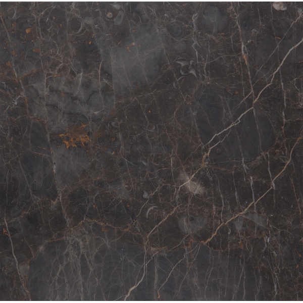 Naxos Round Side Table, Storm Grey Marble