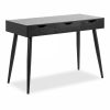 Neptun Office Desk, Black Ash
