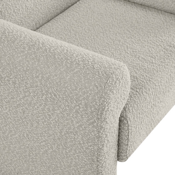 Neston Armchair, Speckled Stone Sustainable Boucle