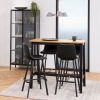 Newcastle Large Display Cabinet, Black