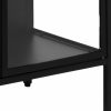 Newcastle Large Display Cabinet, Black