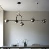 Niamh Linear Pendant Chandelier, Smokey Grey