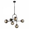 Niamh Pendant Chandelier, Smokey Grey