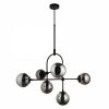 Niamh Pendant Chandelier, Smokey Grey