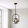 Niamh Pendant Light, Smokey Grey