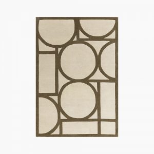 Orson Hand Tuffed Rug, Khaki Green