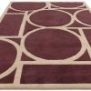 Orson Hand Tufted Rug, Plum