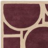 Orson Hand Tufted Rug, Plum