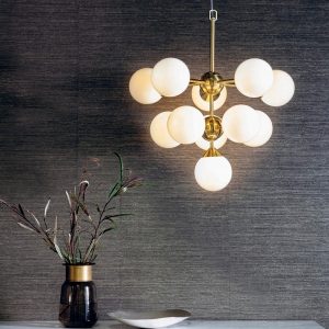 Oscar Pendant Light, Brass