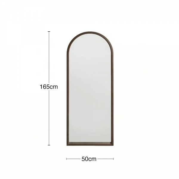 Oxleigh Full Length Mirror, Walnut